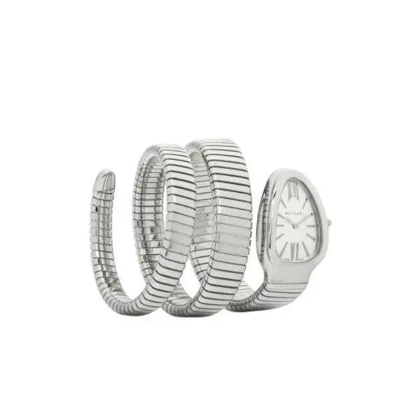 Bvlgari Serpenti Tubogas Stainless Steel 35Mm Ladies Watch