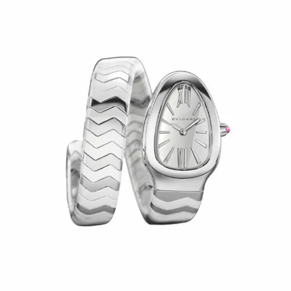 Bvlgari Serpenti Spiga 33Mm Stainless Steel Ladies Watch