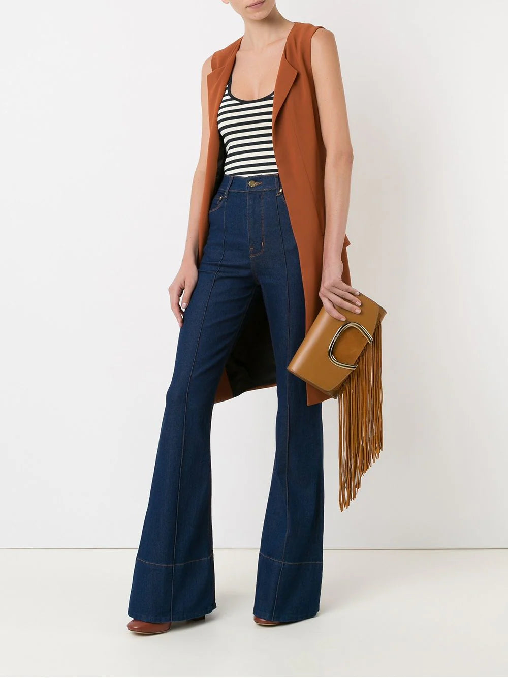 Amapô high waist flared jeans - Image 2