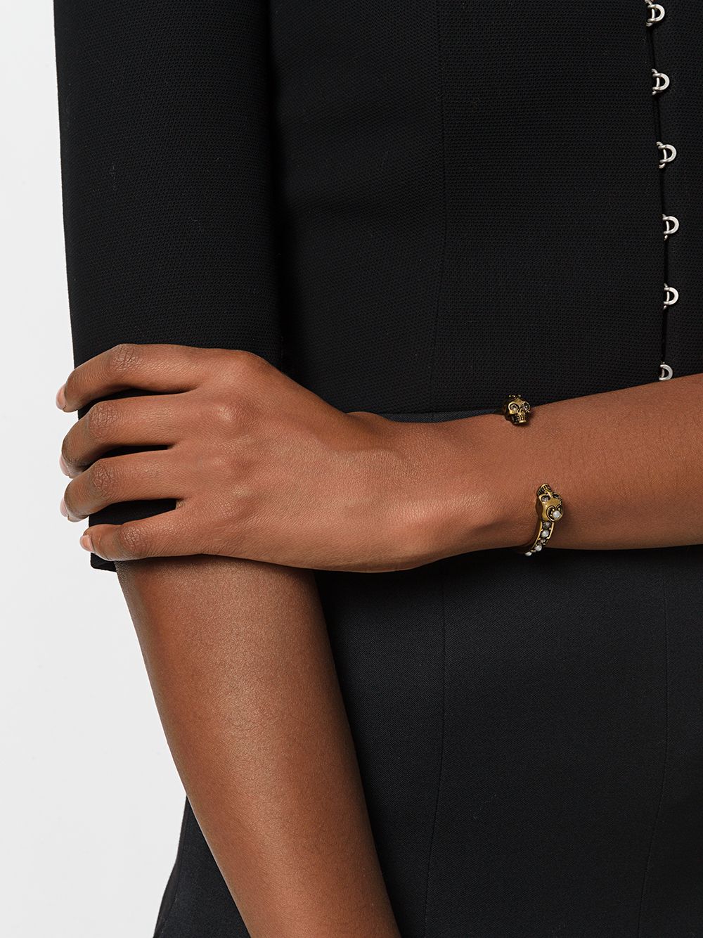 Alexander McQueen skull cuff bracelet