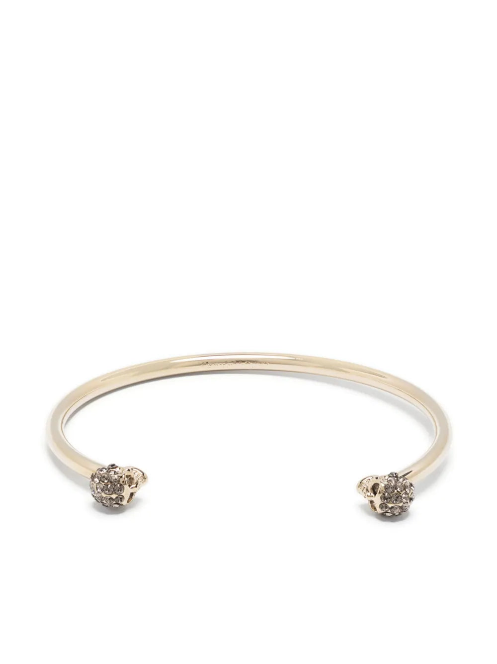 Alexander McQueen  twin skull bracelet