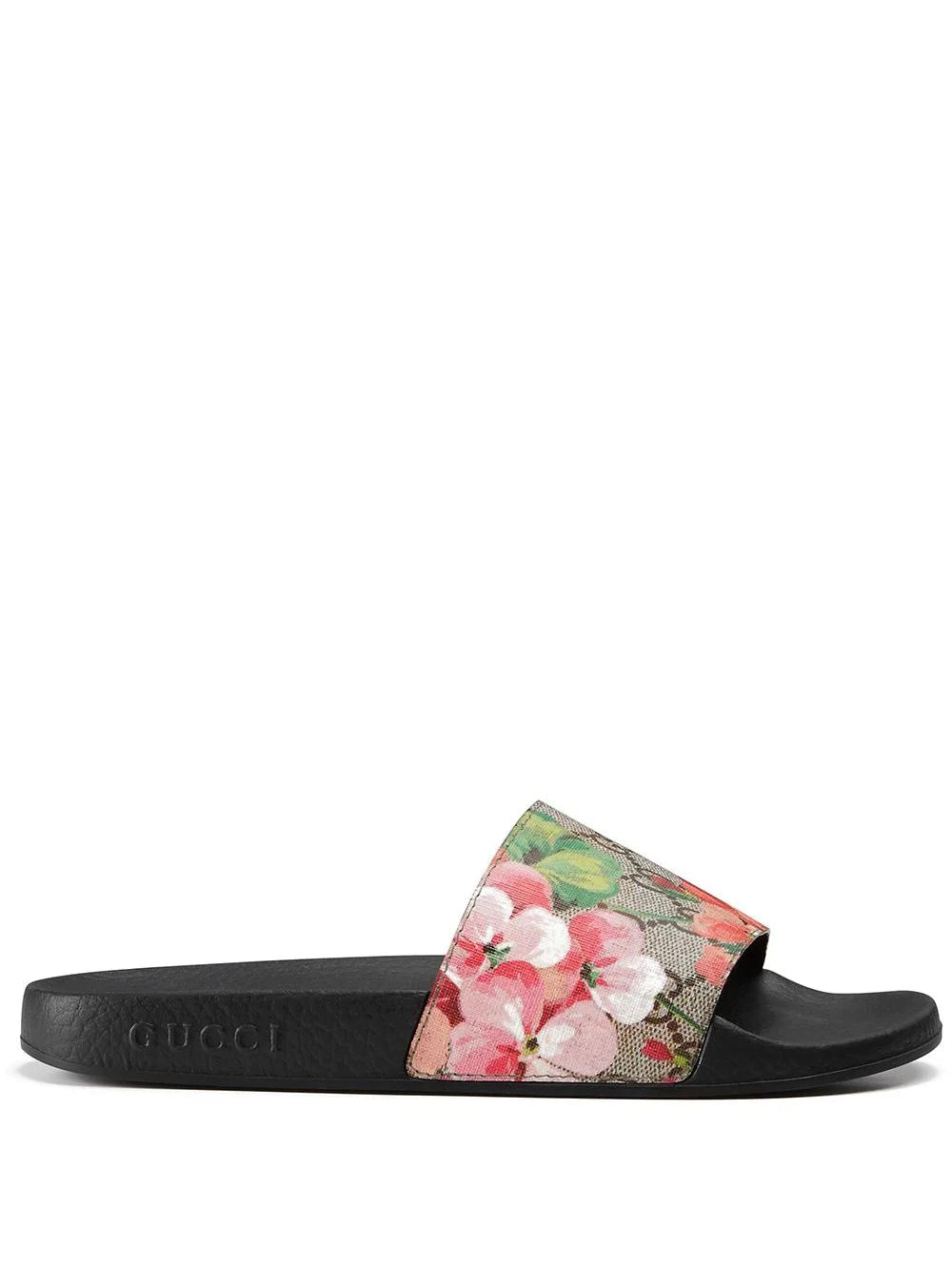 Gucci GG Blooms Supreme slide sandals