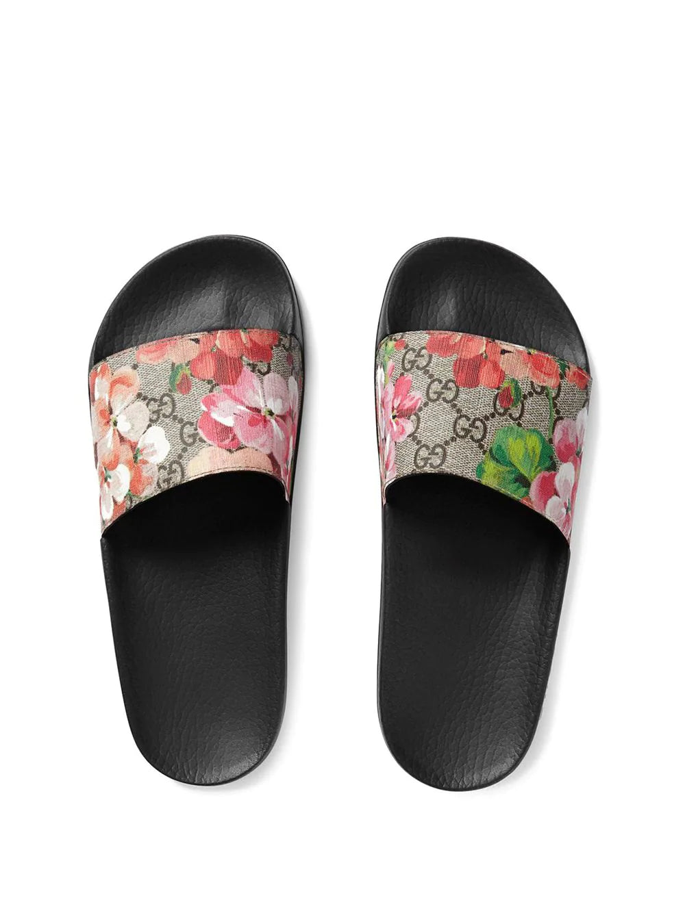 Gucci GG Blooms Supreme slide sandals