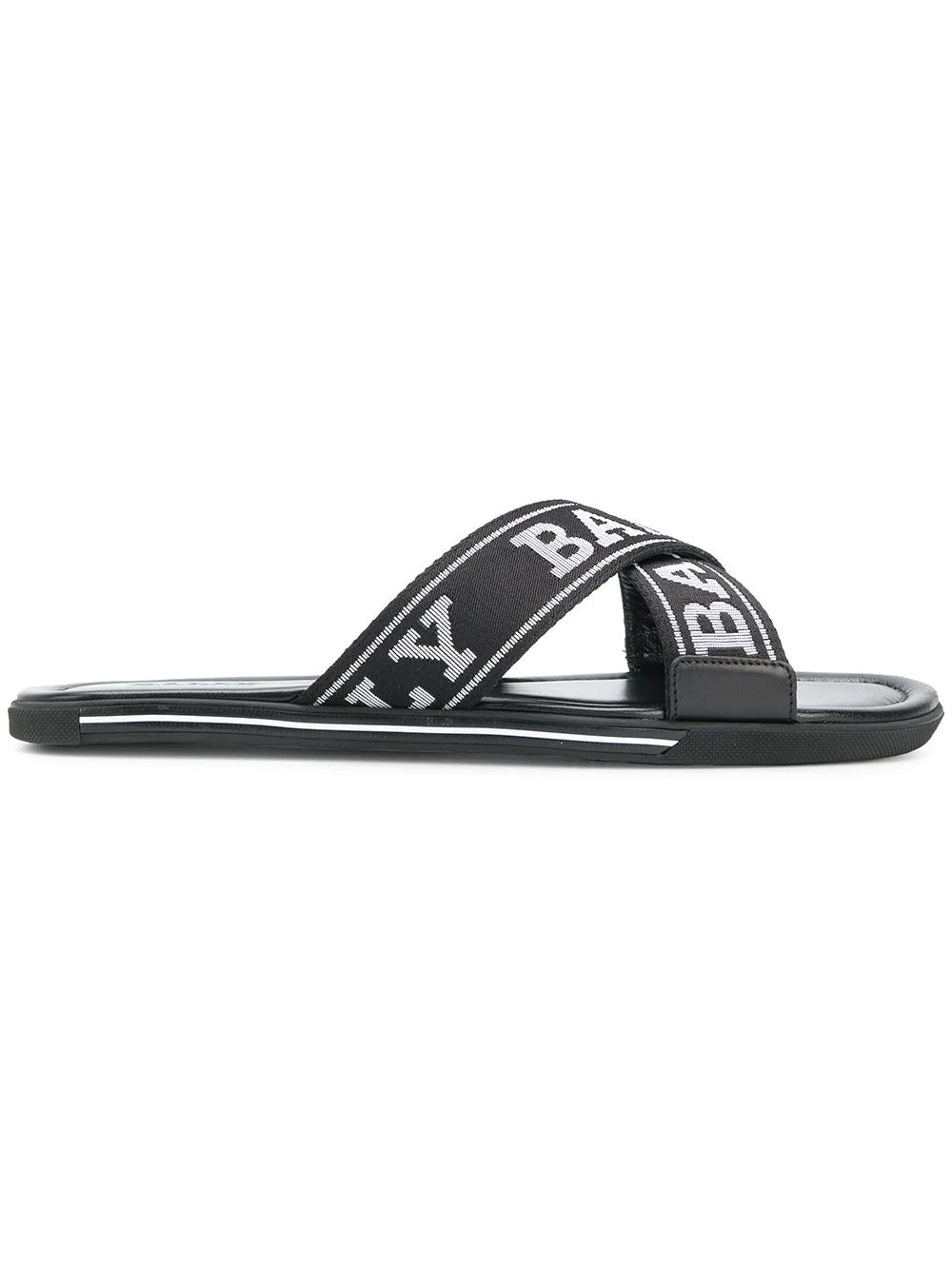 Bally  Bonks logo strap sandals