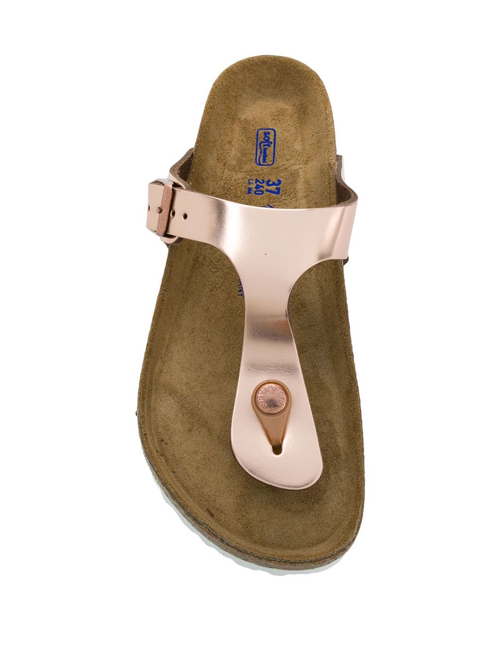 Birkenstock metallic sandals