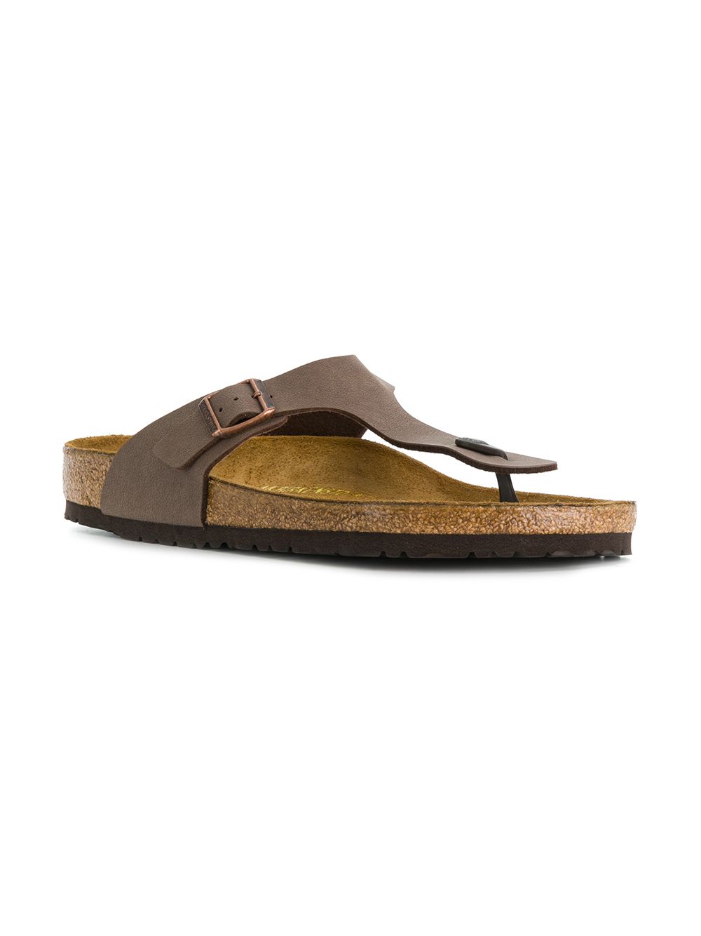 Birkenstock  buckle detail flip flop sandals