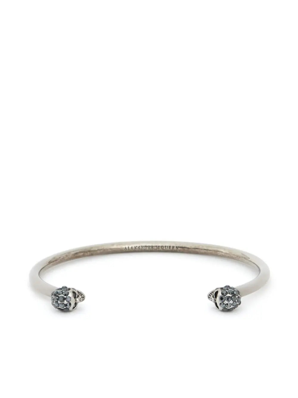 Alexander McQueen  Jewelled Twin Skull bracelet