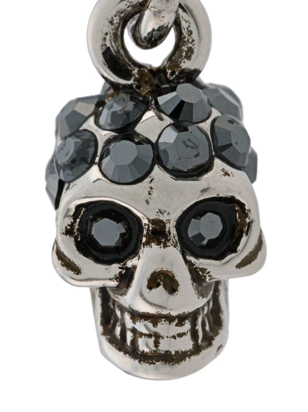 Alexander McQueen  skull drop earrings