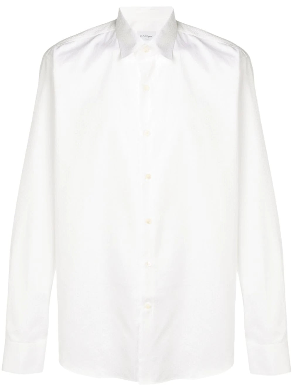 Ferragamo logo print shirt