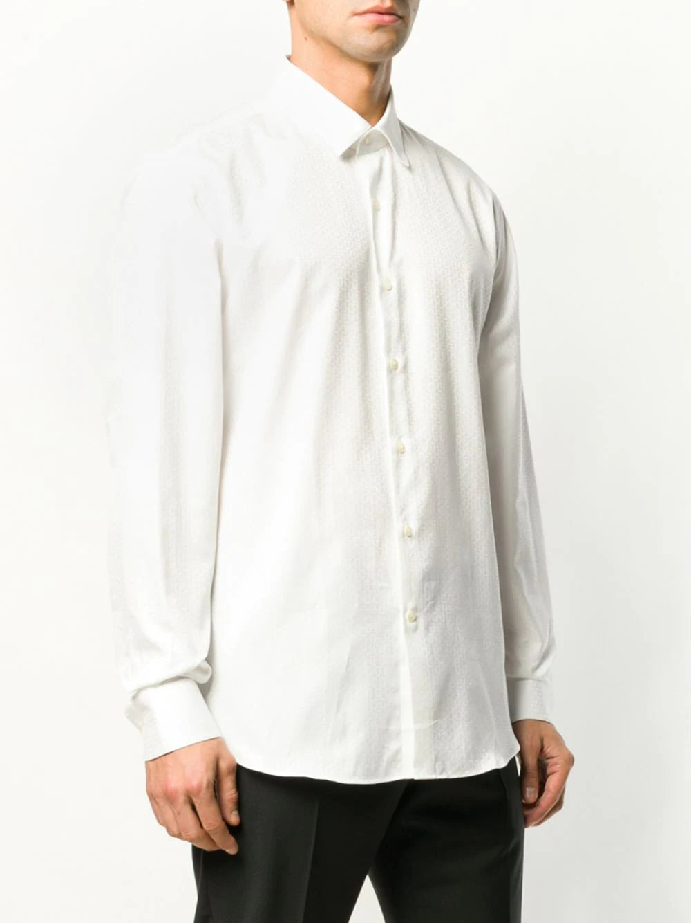 Ferragamo logo print shirt
