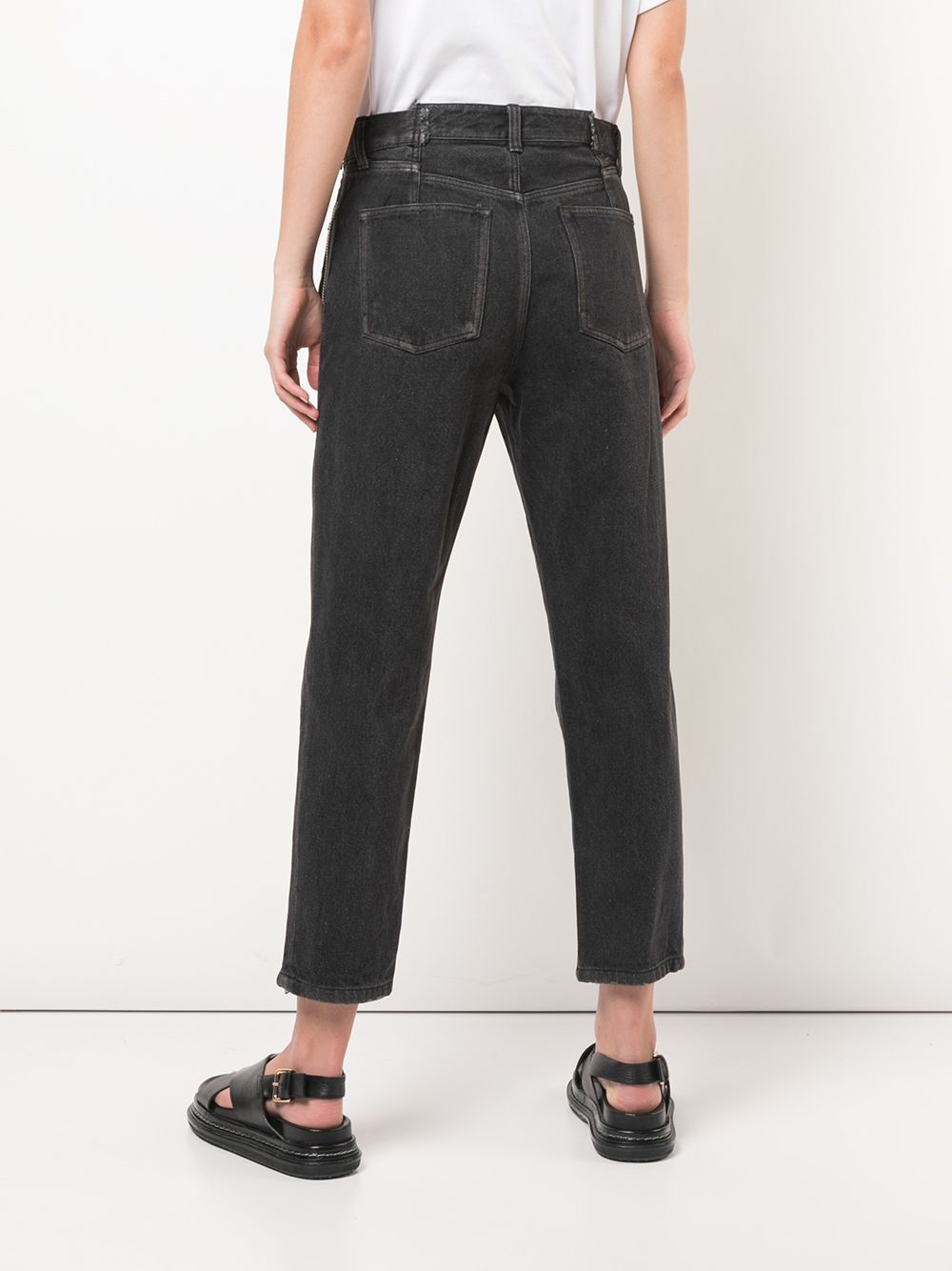 3.1 Phillip Lim  zip-detail cropped jeans