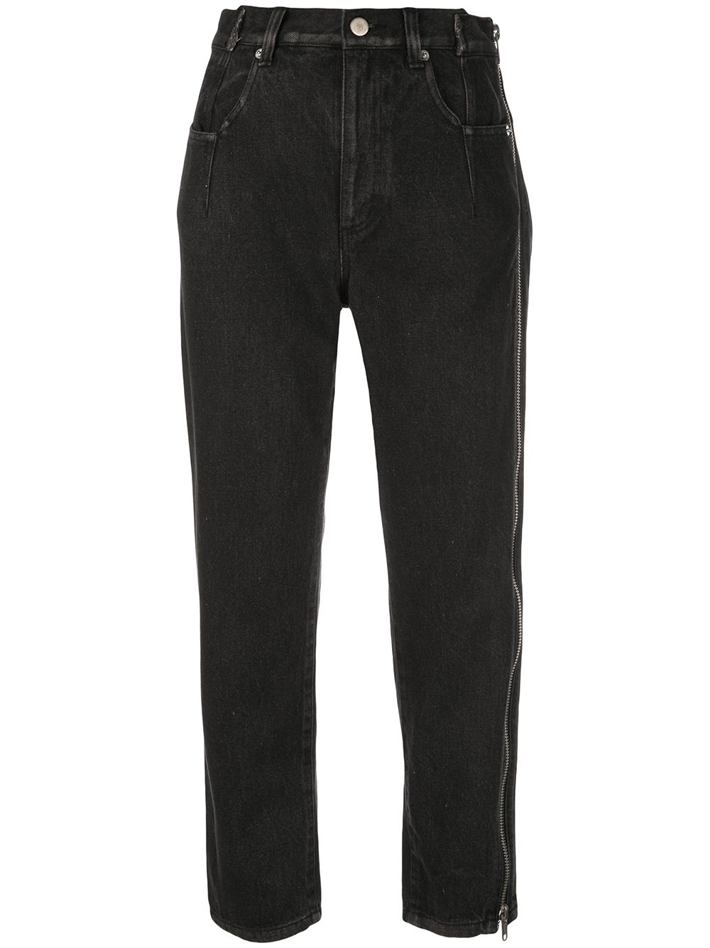 3.1 Phillip Lim  zip-detail cropped jeans