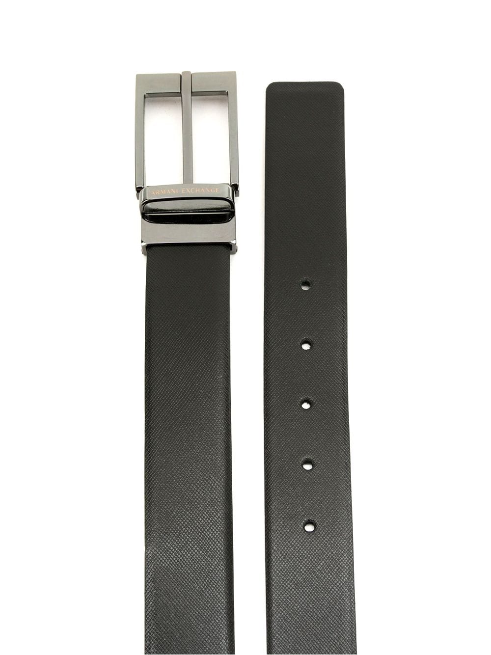 American Eagle engraved logo leather belt