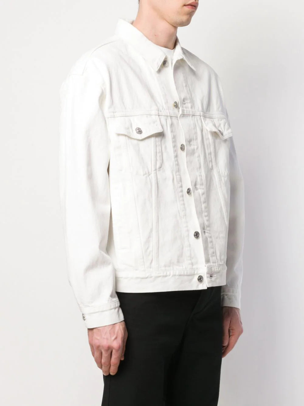 Balenciaga logo denim jacket