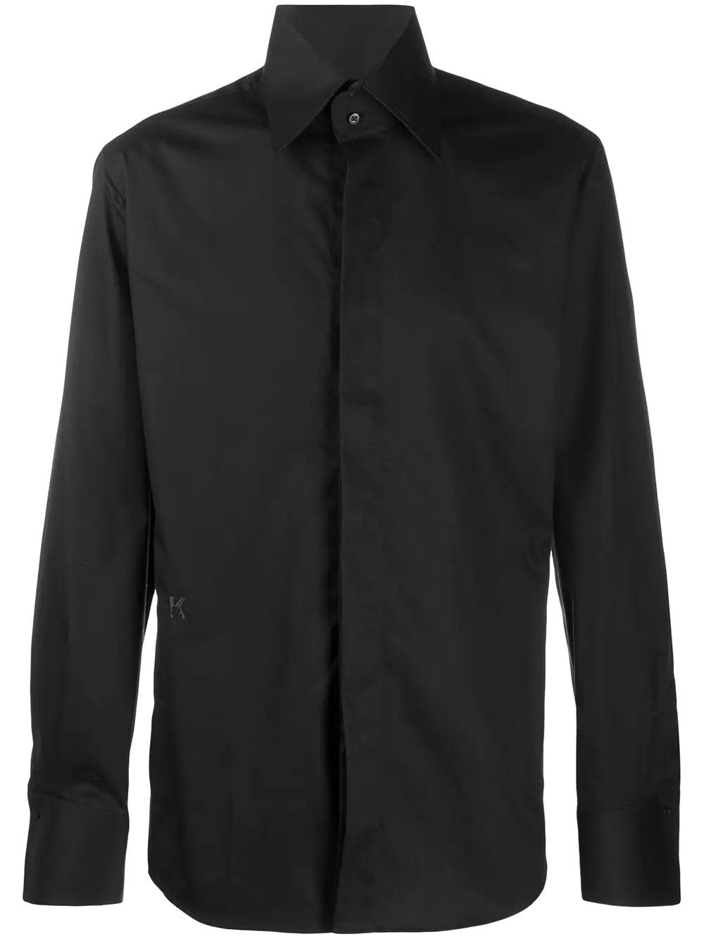 Karl Lagerfeld shark collar shirt