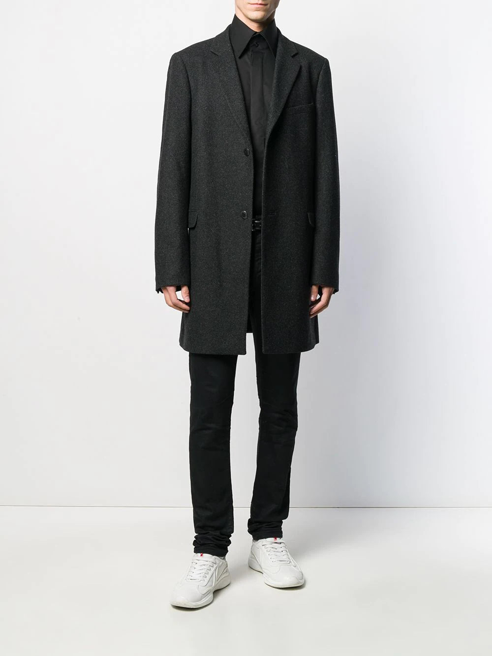 Karl Lagerfeld shark collar shirt