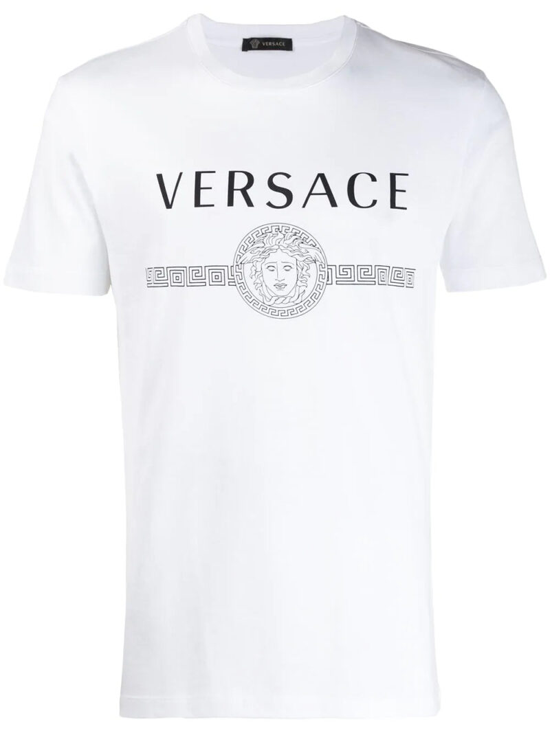 Versace  printed logo T-shirt