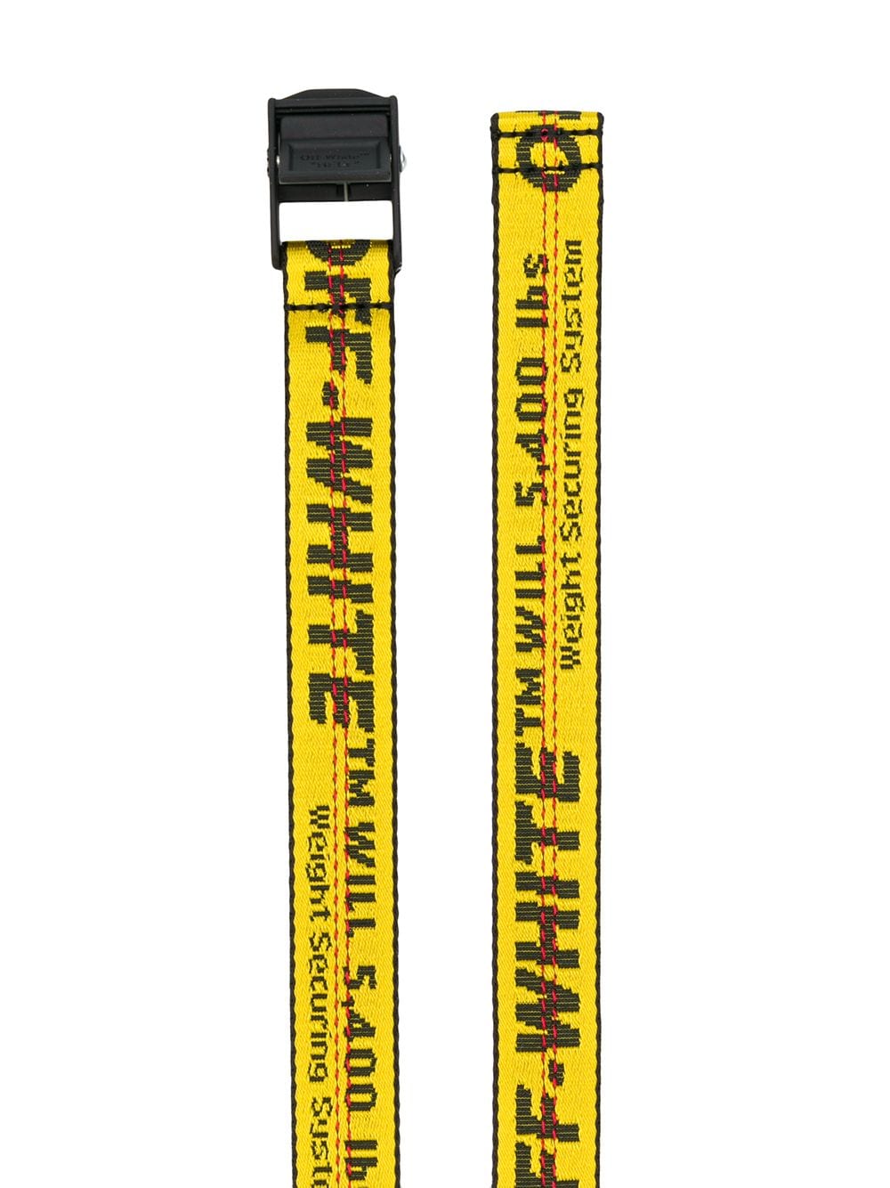Off-white Industrial belt