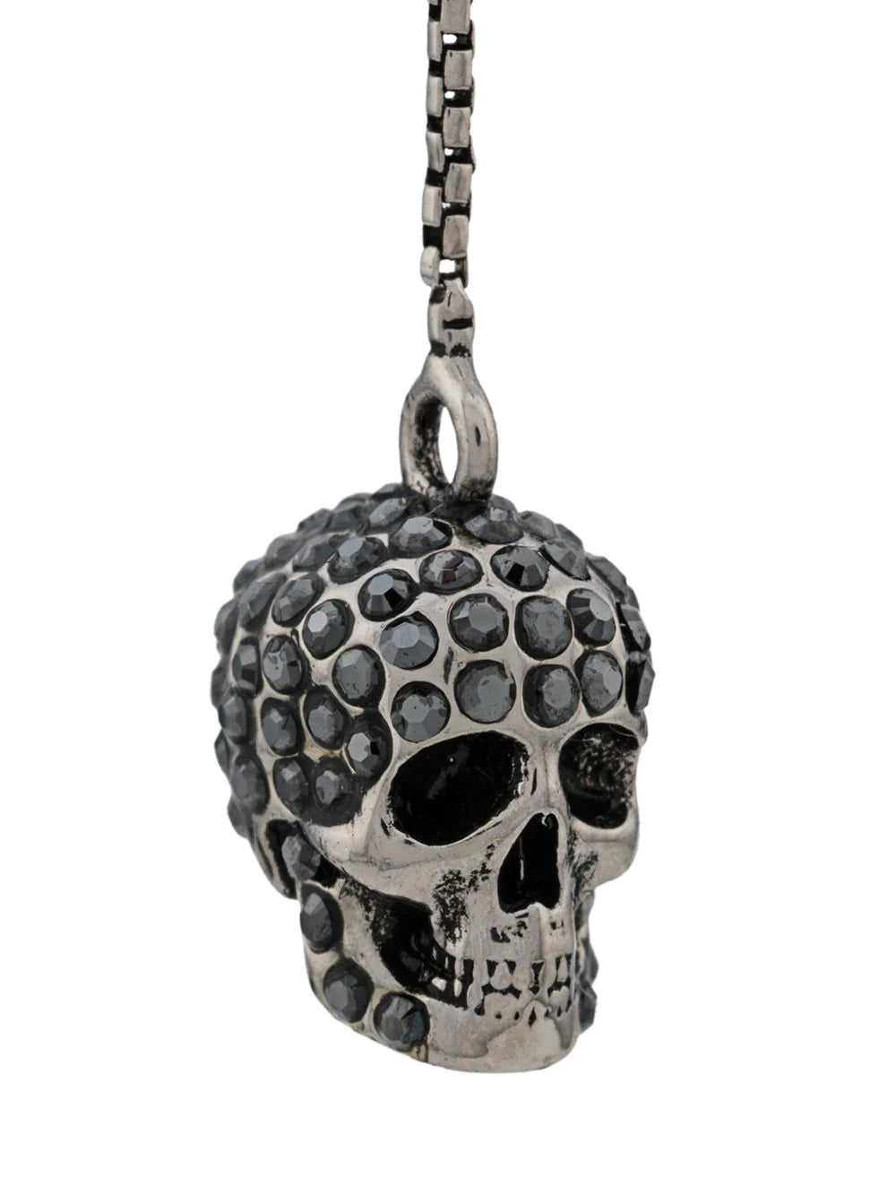 Alexander McQueen  skull embellished drop earrings
