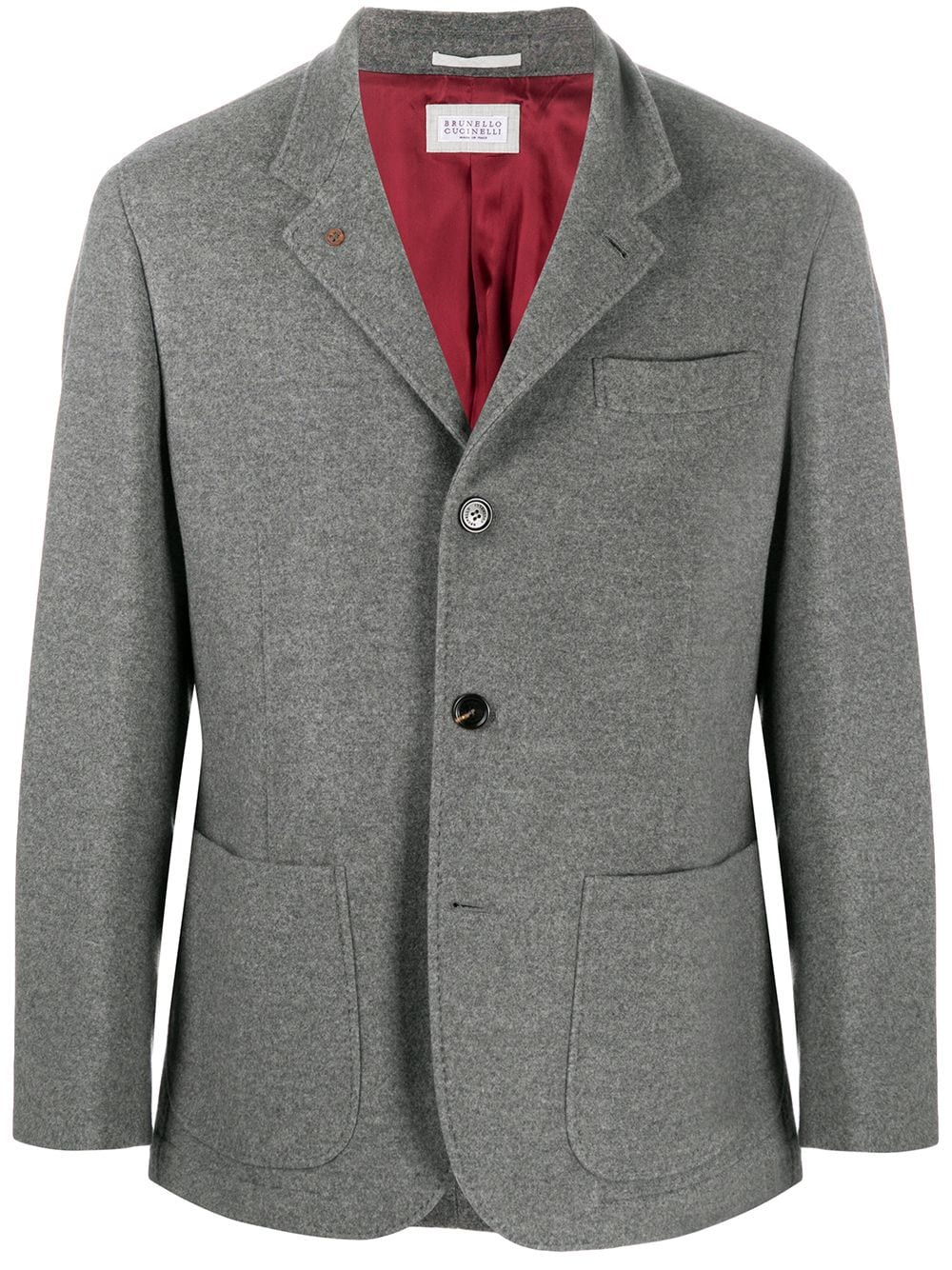 Brunello Cucinelli  boxy fit button down jacket