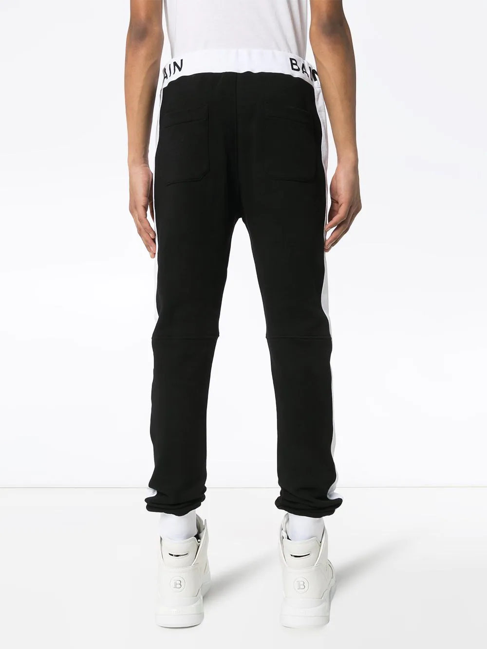 Balmain  logo print track pants