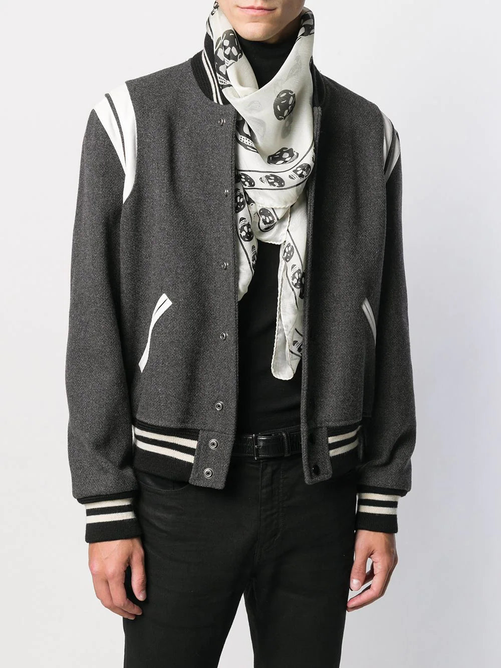Alexander McQueen  all-over skull print scarf