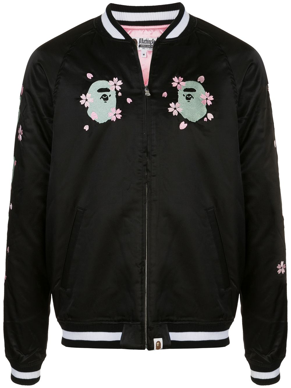 A BATHING APE® Sakura Souvenir jacket