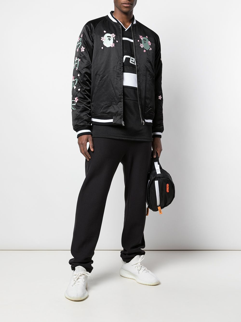 A BATHING APE® Sakura Souvenir jacket