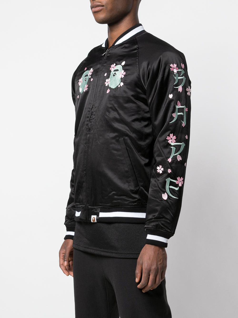A BATHING APE® Sakura Souvenir jacket