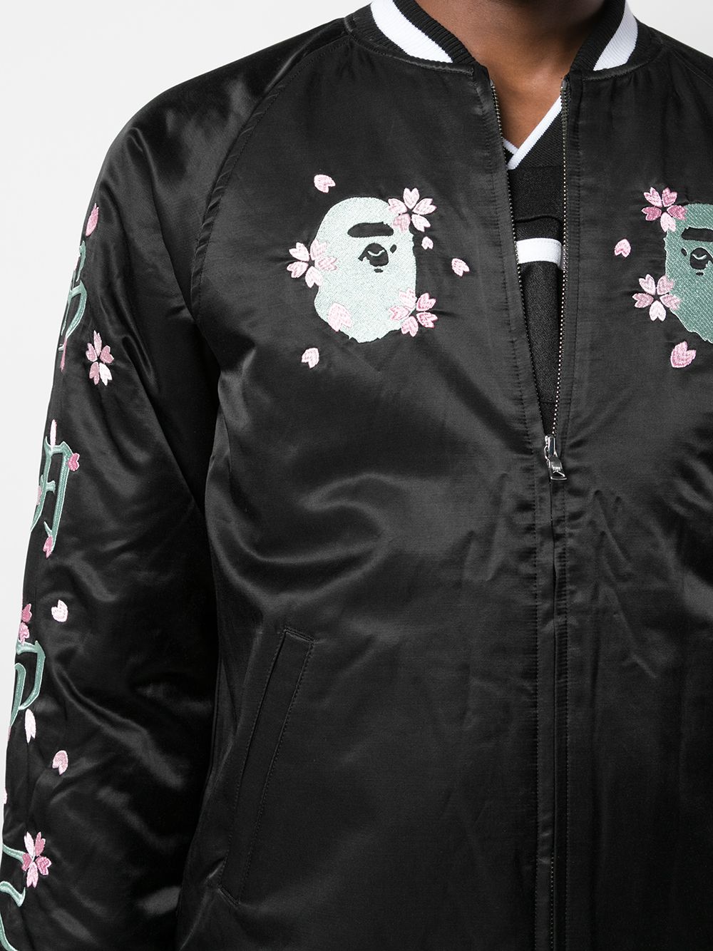 A BATHING APE® Sakura Souvenir jacket
