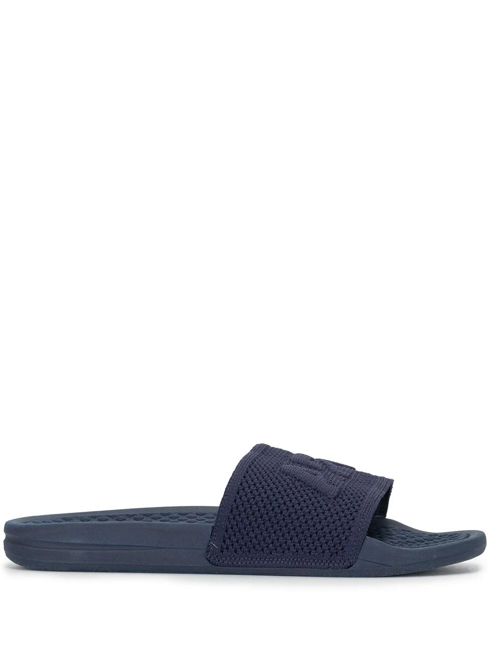 APL: ATHLETIC PROPULSION LABS  logo knit strap slides