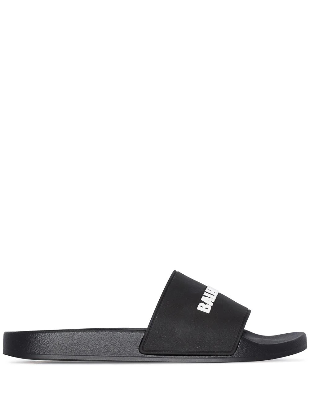 Balenciaga  logo-embossed pool slides