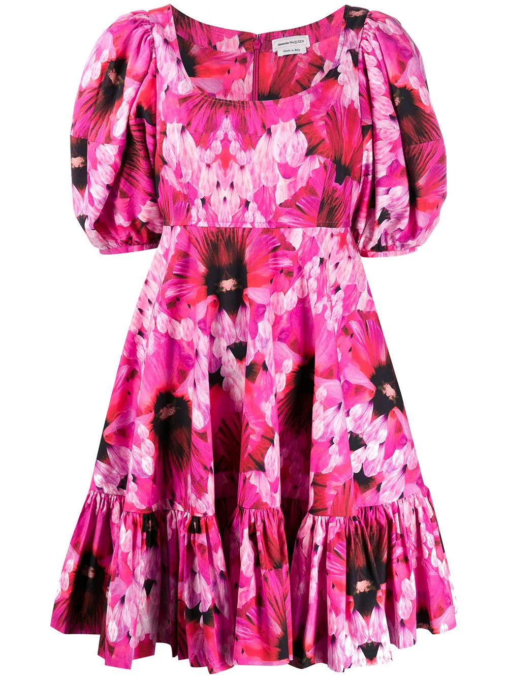 Alexander McQueen  abstract floral print dress
