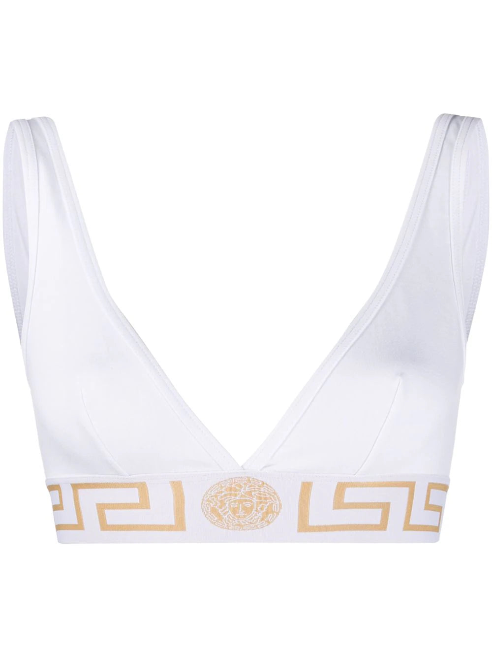 Versace  Greca Border triangle bralette