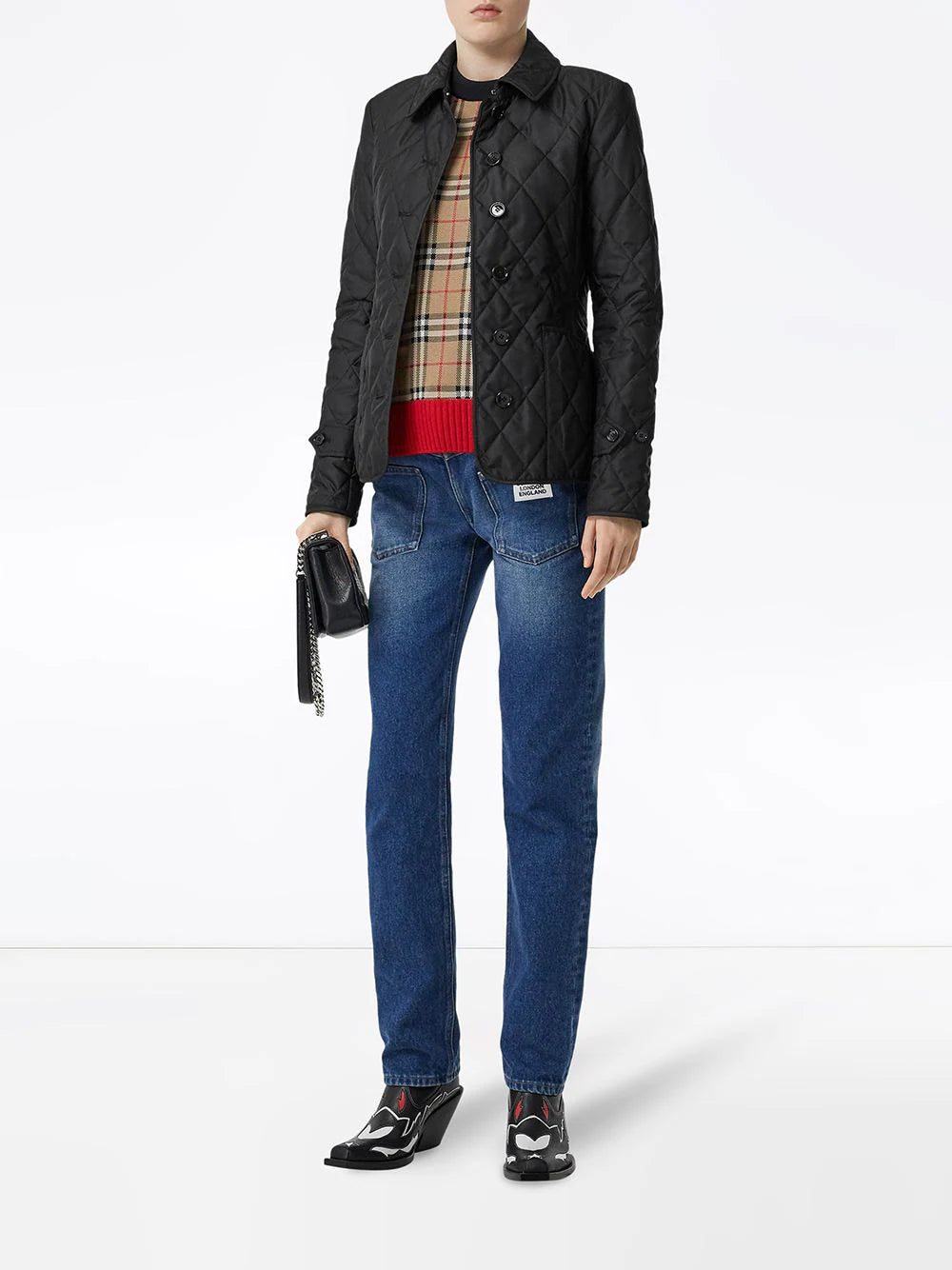 Burberry  diamond quilted thermoregulated jacket