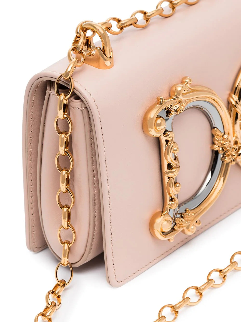 Dolce & gabbana DG Girls logo-embellished leather shoulder bag