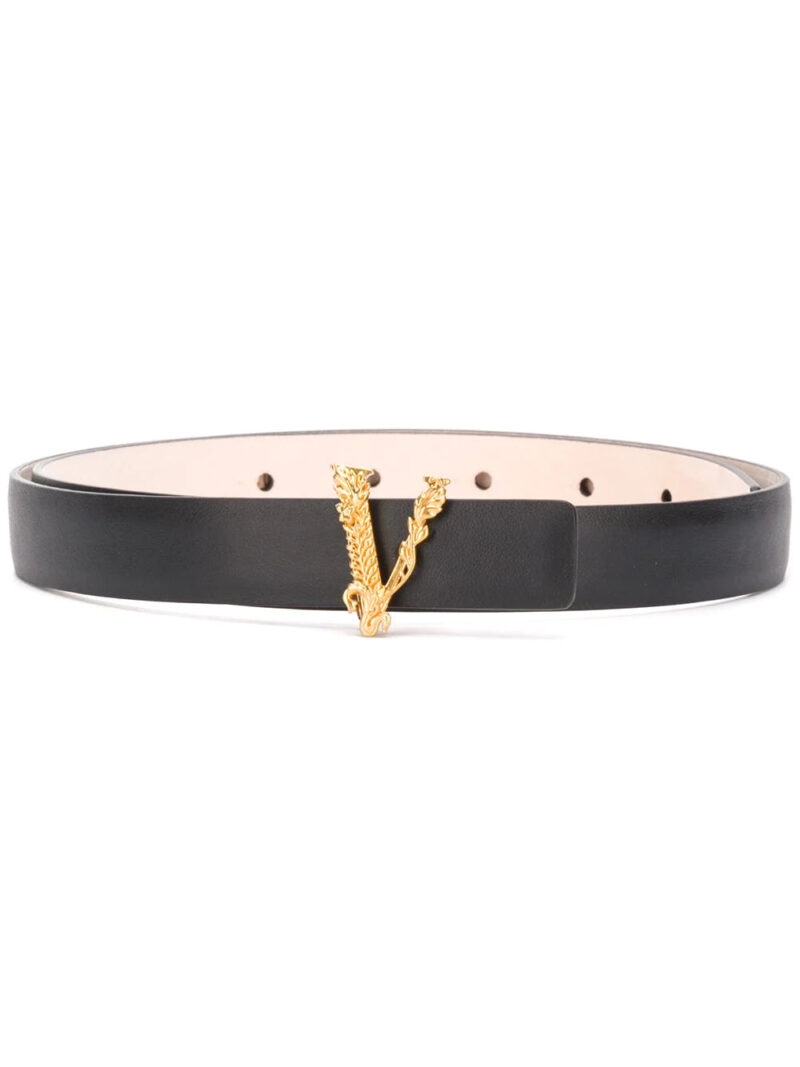 Versace  logo buckle belt