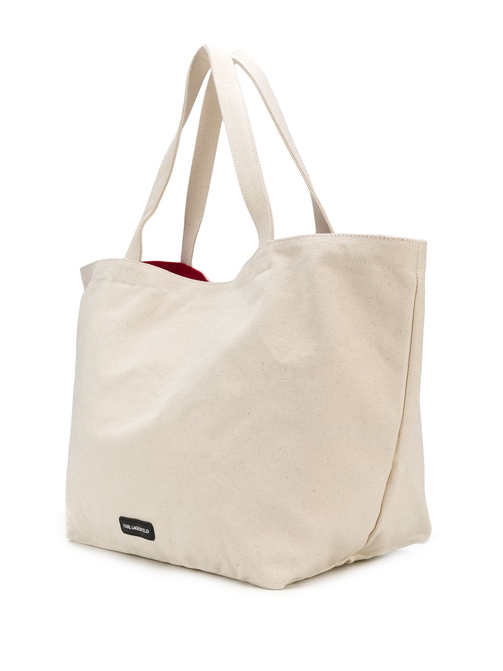 Karl Lagerfeld logo-print tote bag