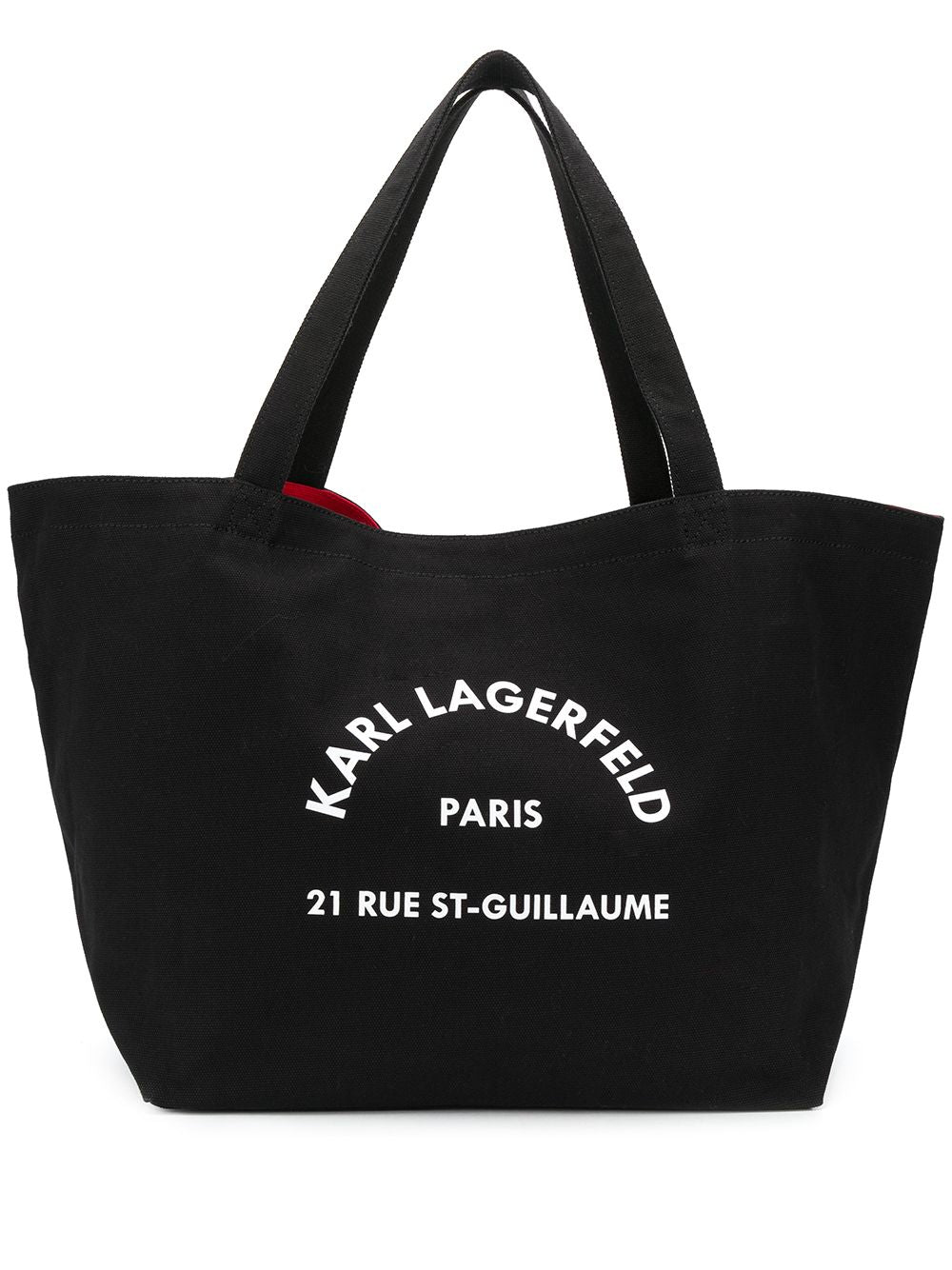 Karl Lagerfeld logo-print tote bag