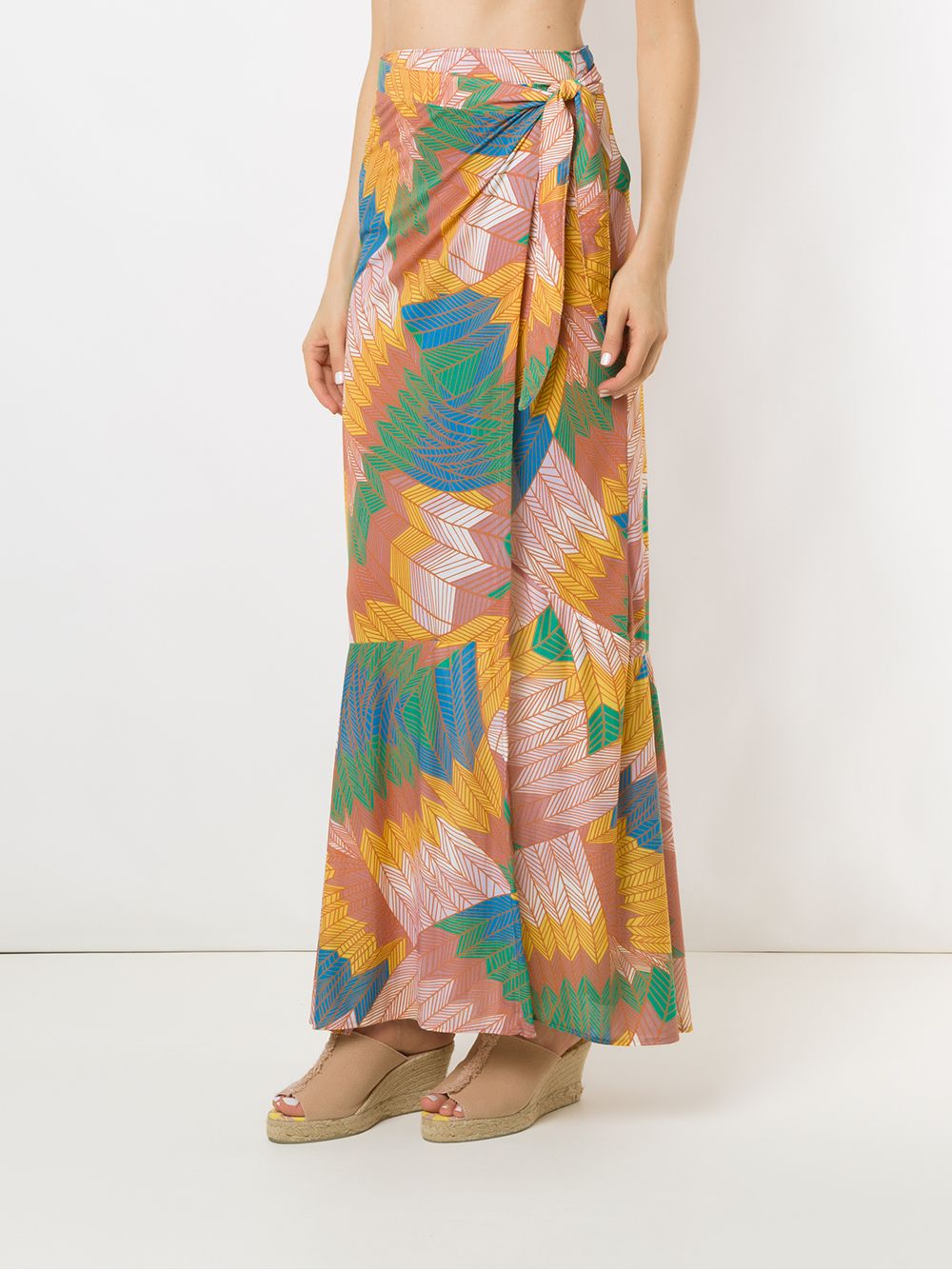 Amir Slama  Cocar wrap skirt