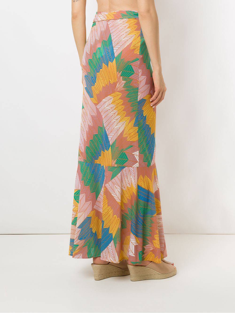 Amir Slama  Cocar wrap skirt