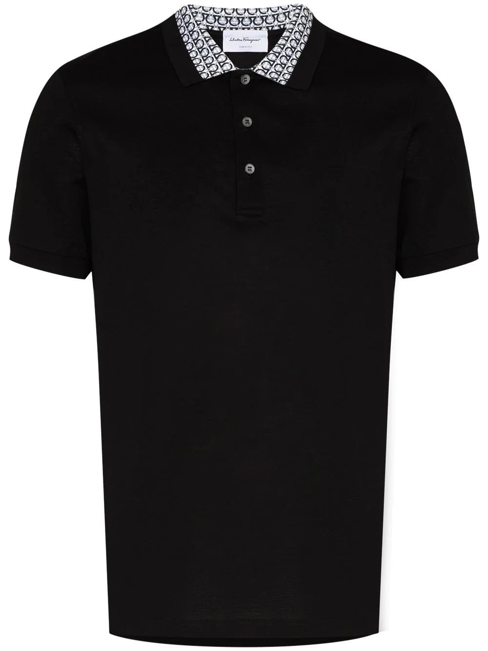 Ferragamo Gancini-print polo shirt