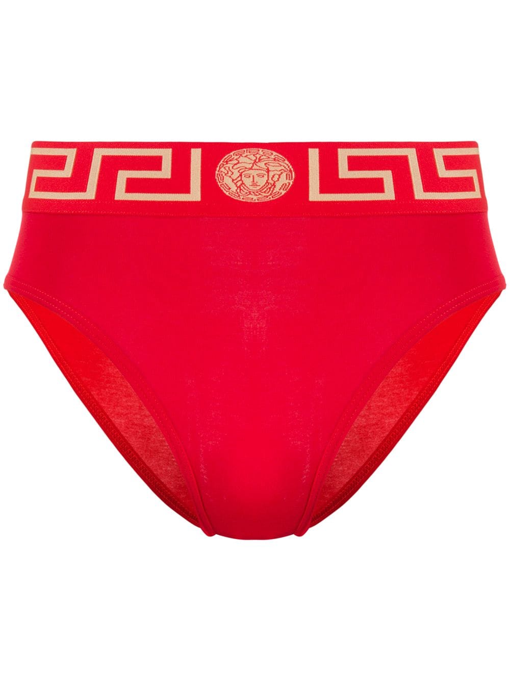 Versace  Greca Border high-waisted briefs