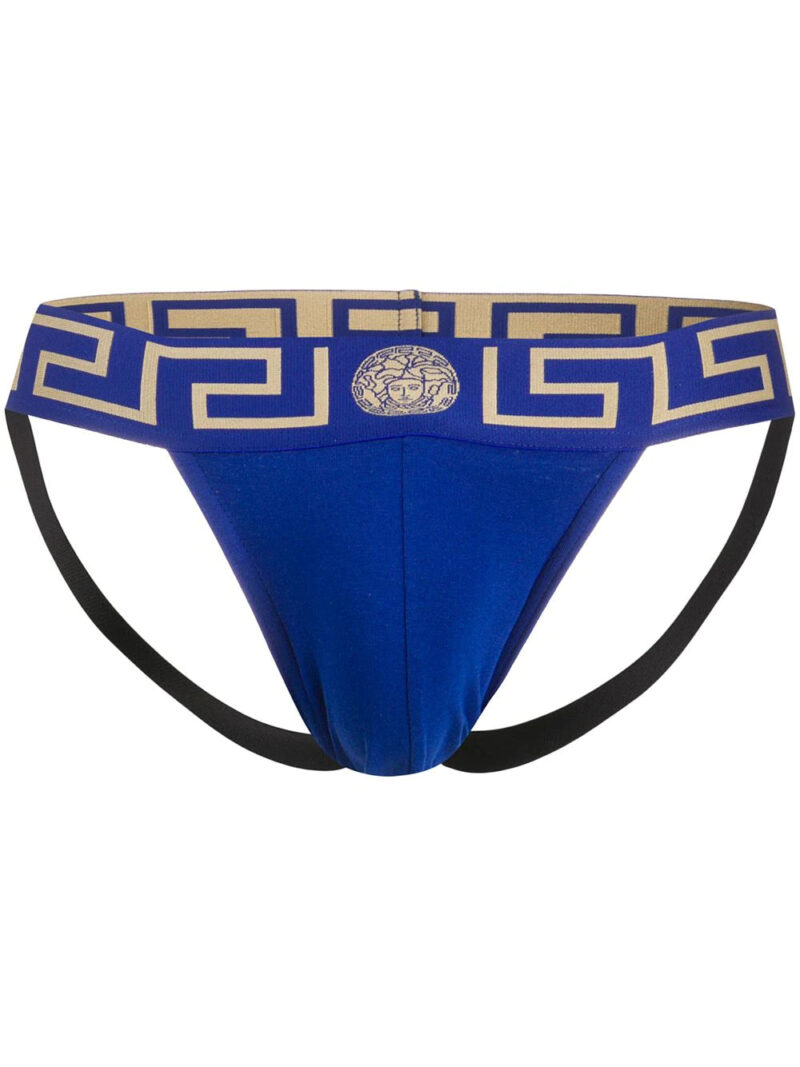 Versace  medusa motif jockstrap