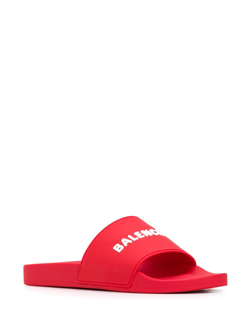Balenciaga  logo-print pool slides