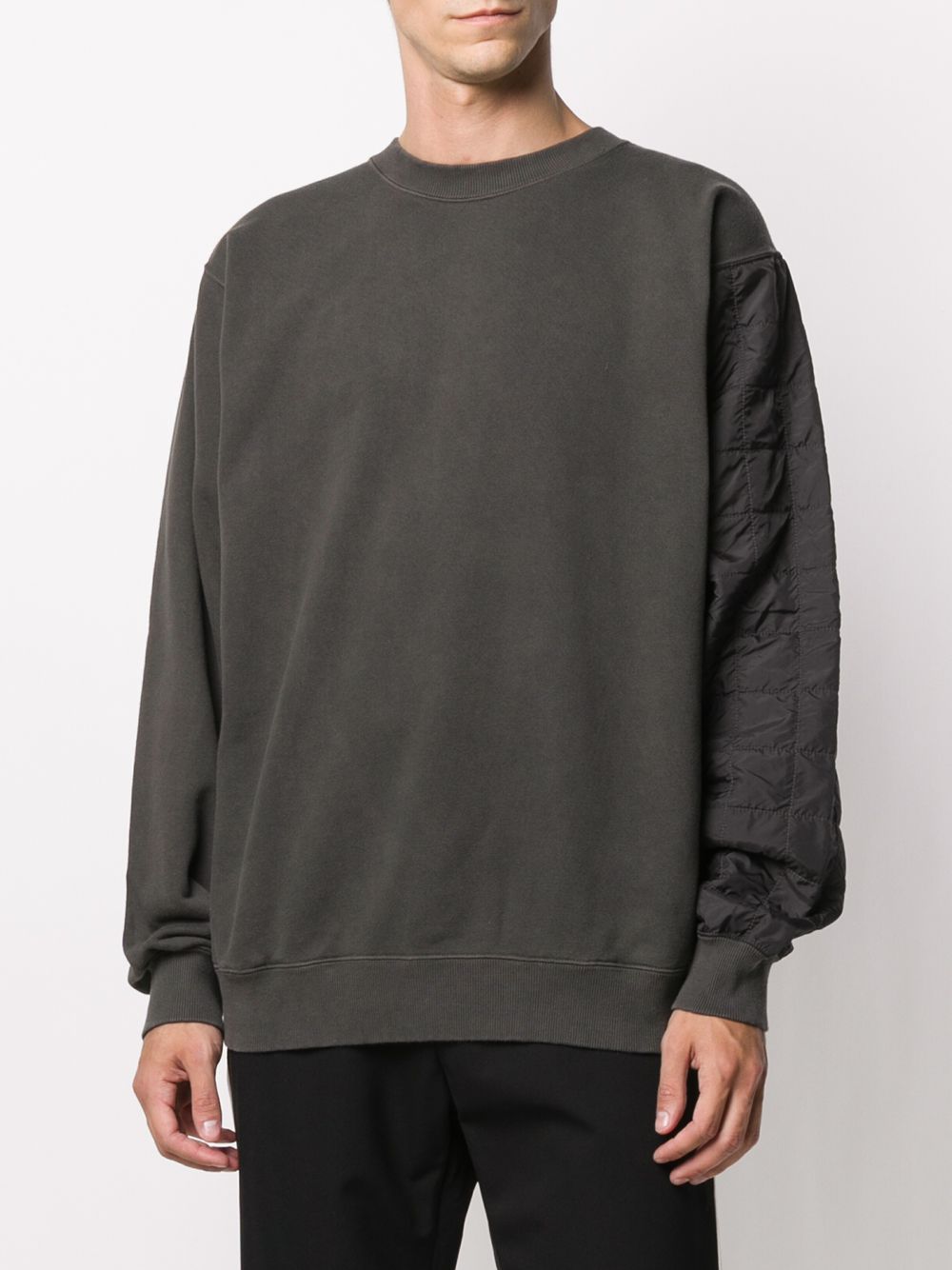 AMBUSH quilted back sweatshirt