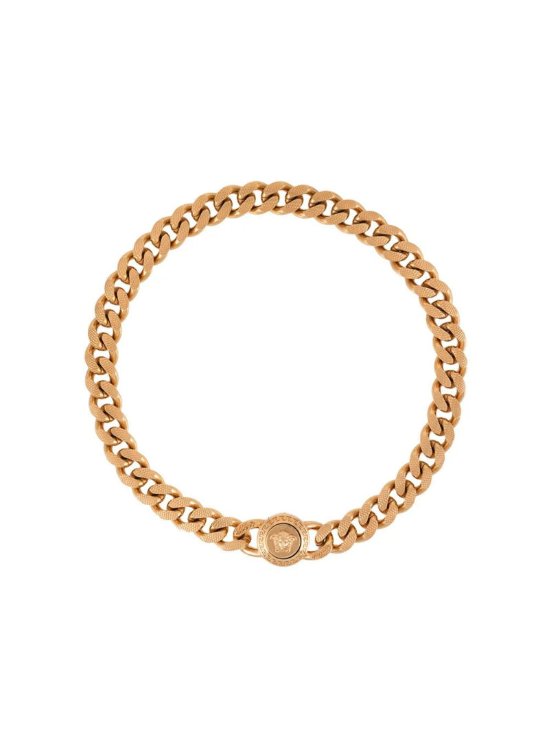 Versace  Medusa chain-link necklace