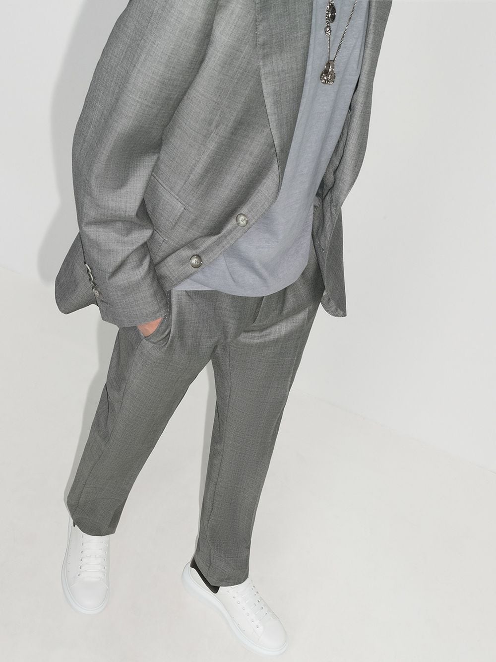 Alexander McQueen  Oversized low-top sneakers