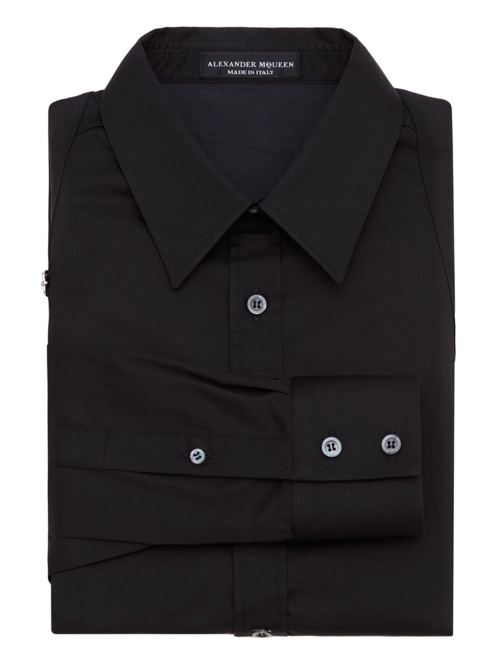 Alexander McQueen buckle detail shirt