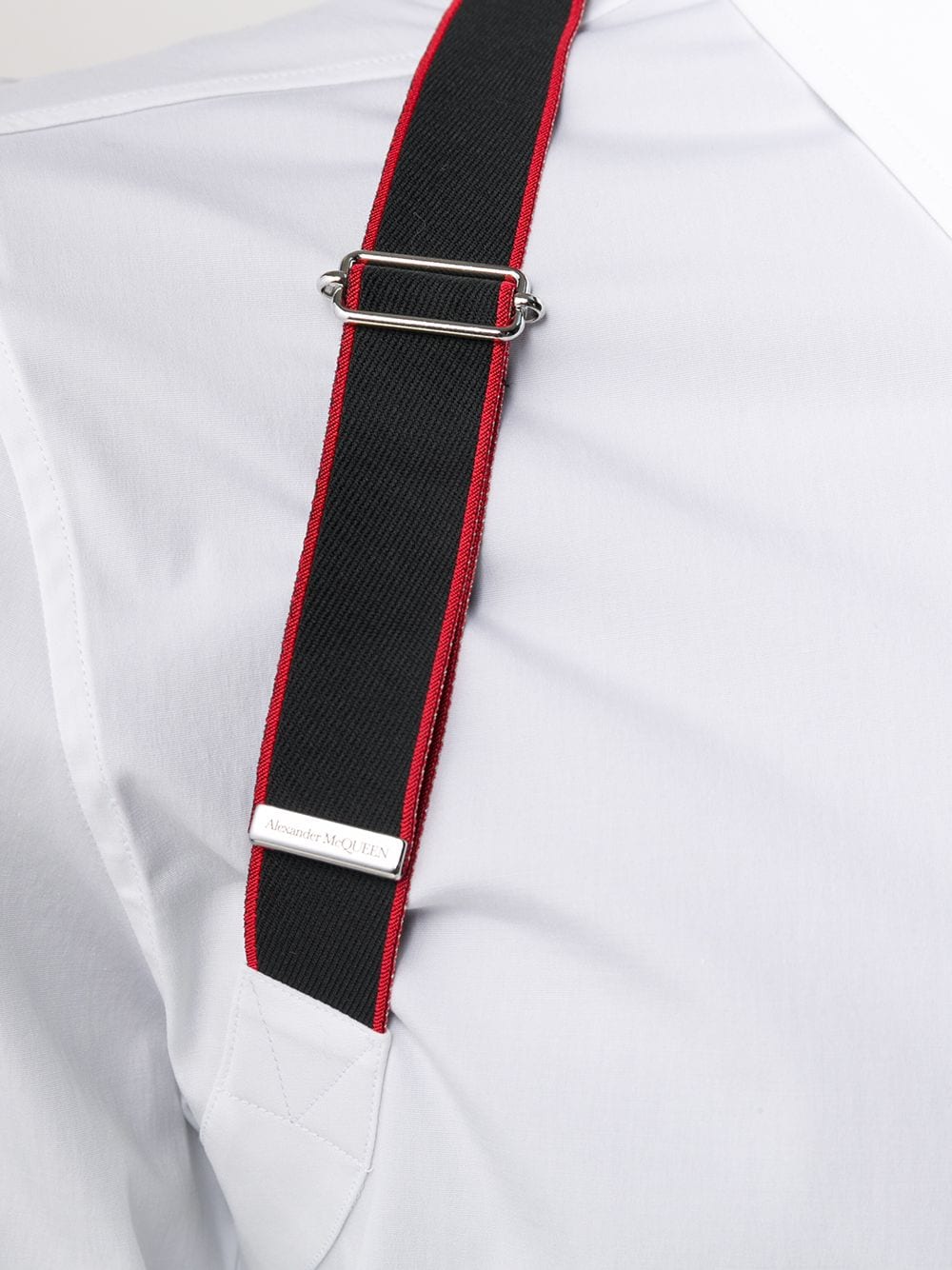 Alexander McQueen single brace detail shirt - Image 4